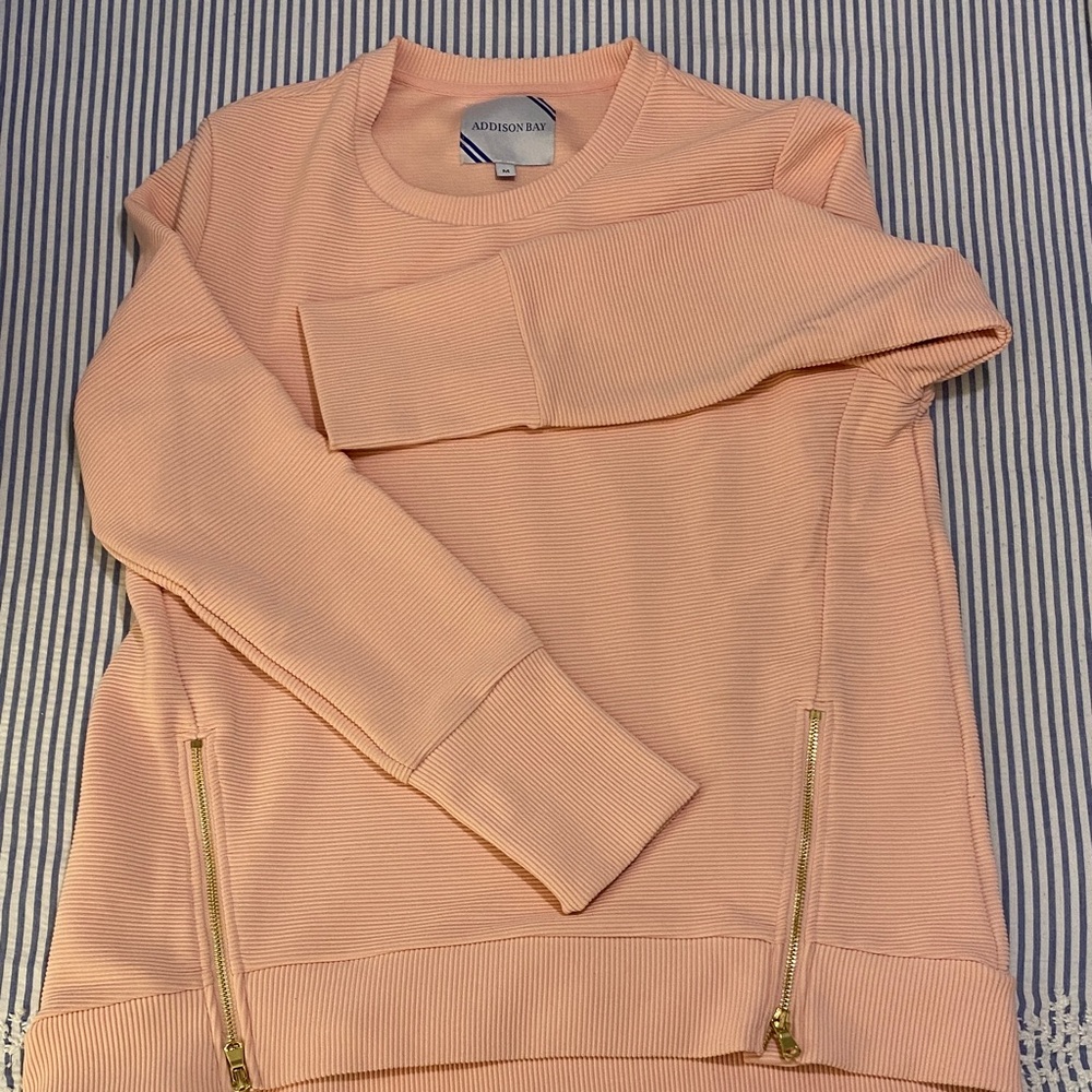 Addison Bay Rib Zip Everyday Pullover